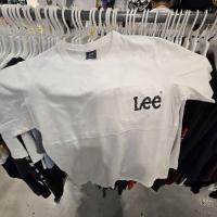 ราคา เสื้อยืดกระเป๋าหน้า LEE มือสอง (44906334083)