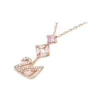 ราคา ,Swarovski สวารอฟสกี้ Dazzling Swan Necklace สร้อยคอแฟชั่นจี้ ของแท้100% MHD (49458371394)