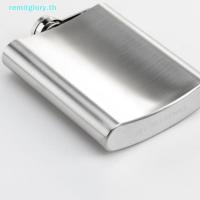 ราคา Remitglory 1 4 5 6 7 8oz แบบพกพามินิสแตนเลสเหล้าสะโพกขวดสําหรับขวดเดินทางวิสกี้ขวดแก้ว TH (51960361287)