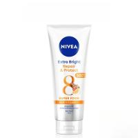 ราคา NIVEA Extra White Repair Protect SPF50 Serum 320ml นีเวีย เซรั่มบำรุงผิวกาย เอ็กซ์ตร้า ไวท์ รีแพร แอนด์ โพรเทค. (43213968292)