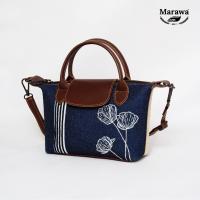 ราคา MARAWA Mimo - Rumi Sling Bag Womens Handmade Cream Canvas Premium Shoulder Bag (57109129978)
