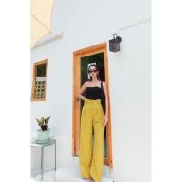 ราคา Basic Studio กางเกงเอวสูง Size S (New) (13245211495)