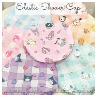 ราคา * SG * หมวกอาบน้ําแบบยืดหยุ่น (Kuromi, Hello Kitty, Melody, Cinnamoroll, Pompompurin Sanrio) (28217017486)