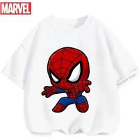 ราคา เสื้อผ้าสไปเดอร์แมนสำหรับเด็กผู้ชาย เสื้อยืดสไปเดอร์แมนสำหรับเด็กผู้หญิง ลายพิมพ์มาร์เวล สำหรับเด็กอายุ 3-14 ปี เสื้อผ้า (53157807531)