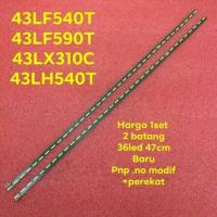 ราคา LG 43 นิ้ว รุ่นที่ใช้ได้ 43LF540T 43LF590T 43UF690T 43LH540T 2แถว 36 LED (55554454962)