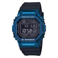 ราคา Casio G-Shock นาฬิกาข้อมือผู้ชาย สายเรซิน รุ่น GMW-B5000G,GMW-B5000G-2 - สีน้ำเงิน-ดำ (2230720949)