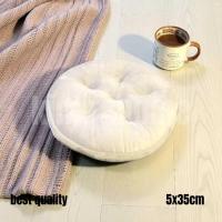 ราคา Kinarahome Premium Soft Sofa Chair Cushion Seat Cover 5x35cm - Cushion Ball Cream (49950113055)