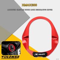 ราคา Motorcycle Electric Door Lock Trim Cover Door Striker Lgnition Switch For YAMAHA XMAX300 XMAX 300 X (57156538793)