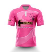 ราคา Hammer Widow Pink Bowling POLO Shirt Jersey (51961390819)