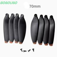 ราคา GOGOUGO อะไหล่โดรนควบคุมระยะไกล, ใบมีดใบพัดพับ 64 มม./70 มม., ใบมีดอะไหล่โดรนพลาสติกสากล (43730152989)