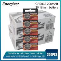 ราคา 200pcs Energizer Original cr2032 Button Cell Batteries 3V Coin Lithium Battery For Watch Remote Control Calculator DL/CR (18743255145)