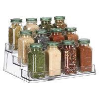 ราคา Spice Rack Kitchen Pantry Step Shelf Cabinet Organizer, Spice and Food Kitchen Cabinet Pantry Shelf Seasoning Organizer (16322301434)
