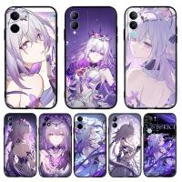 ราคา สําหรับVivo Y18 Y18S Y18E Y19s Y20 Y30 Y21t Y21 Y33S Y21S Y22 Y22S Y27 Y27S Y28 การ์ตูนอะนิเมะ Honkai Star Rail Castofriceปลอกซิลิโคนเคสโทรศัพท์สีดําTPUนุ่ม (43731119959)