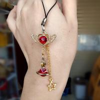 ราคา จี้ห้อยโทรศัพท์มือถือ รูปดาวเทียม หัวใจ และปีก Diy (22525220436)