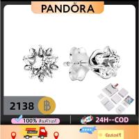 ราคา 【Pandora】ของแท้ 100%ส่งฟรี พร้อมส่งทันที เครื่องประดับหรูหรู-shining star earrings-ใส่ได้ทุกโอกาส ของขวัญสุดคุ้ม (56860254726)