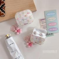 ราคา ญี่ปุ่นและเกาหลีโปร่งใส graffiti niche ดอกไม้สําหรับ iPhone ชุดหูฟังบลูทูธ Airpods4 เคสป้องกัน Airpodspro3/pro2 เคสป้องกันสากลรุ่น 1/2 (50307210255)