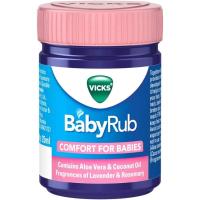 ราคา Vicks Baby สูตรอ่อนโยนสำหรับเด็ก 50g วิคส์ VapoRub Original Medicated Vicks USA (8985712917)