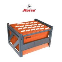 ราคา HORSE (ตราม้า ) แฟ้มแขวนกระดาษ ขนาด F/C พร้อมแท่นวางแฟ้ม ตราม้า H-77 บรรจุ 50เล่ม/ชุด จำนวน 1 ชุด (4252278084)
