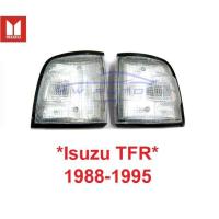ราคา ไฟมุม Isuzu Holden Rodeo 1988 - 1996 ไฟเลี้ยว อีซูซุ มังกรทอง TFR ไฟสัญญาณ ไฟมุมหน้ารถ เสื้อไฟเลี้ยว ISUZU TF ขอบดำ (28477164044)