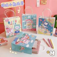 ราคา พร้อมส่งในไทย ส่งไว มี40แบบ ถุงกระดาษ หูหิ้ว ลายกระต่าย หมี ถุงของขวัญ วันเกิด ถุงกระดาษของขวัญ (26360028540)