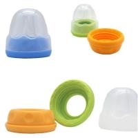ราคา ถูกชัวร์ √ I230 ฝาเกลียว+ฝาครอบขวดนม (คอแคบ) รุ่นฝาลายเกลียว (54401240817)