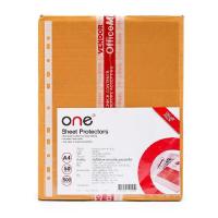 ราคา ONE ซองถนอมเอกสาร 11 รู ขนาด A4 (500 ซอง/แพ็ค) (7286752727)