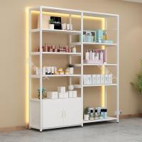 ราคา ชั้นวางของสำหรับไลฟ์สด และโชว์ตัวอย่างสินค้า ใช้ได้ทั้งโชว์เครื่องสำอาง รองเท้า กระเป๋า แบบเปิดโล่ง เห็นสินค้าชัด (54107997030)