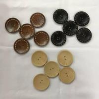 ราคา กระดุมไม้ ลายแฟชั่น กระดุมขนาดใหญ่ กระดุม DIY ขนาด 5 ซม. ชุดละ 5 เม็ด (18677518161)