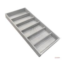 ราคา Zzz แว่นตากันแดดกล่องแว่นตาตู้โชว์ถาด Shop Counter Display Organiser พร้อมฐานและกํามะหยี่ Cushioned Dividers (56910552198)