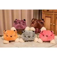 ราคา หมอนผ้าห่ม ตุ๊กตา น้องหมาเสื้อลาย น่ารักๆ พร้อมส่ง (52001382929)