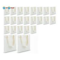 ราคา [gangong1]24 ชิ้น Mini Tote Bag Blank Canvas Tote Bags Reusable Groy Bags DIY Sacks Goody Bags สําหรับเด็ก (50511463539)