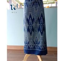 ราคา ผ้าคราม ผ้าย้อมคราม ทอมือ มัดหมี่ 4 ตะกอ (9885203047)