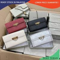 ราคา TallulahCK Quilted Push Lock Women Long Wallet Bag (พร้อมกล่อง) (52410286401)