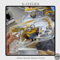 ราคา [Daiso Korea] Minions Pouch Cosmetic Bag Travel Organizer Zipper Case โดย K-Atelier (49711506011)