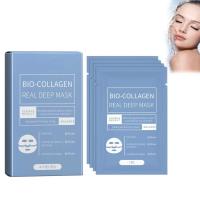 ราคา Collagen Glow Mask Overnight, Collagen Mask, Bio Collagen Face Mask Overnight, Bio-Collagen Real Deep Mask, Deep Collagen Anti Wrinkle Lifting Mask, Bio Collagen Mask (1 กล่อง) (40830157217)