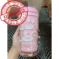 ราคา ถูกกว่าห้าง!! แก้วน้ำsarioของแท้100% แก้วน้ำ2ชั้นเก็บความเย็น Little Twin Stars (10246387497)