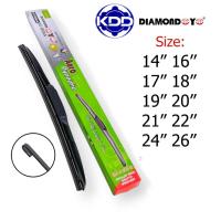 ราคา ใบปัดน้ำฝน ไดมอนด์อาย DIAMOND EYE WIPER BLADE รุ่น T170 (U002) เขียว ขนาด 14 นิ้ว-26 นิ้ว (1ใบ/กล่อง) (56801171198)