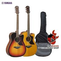 ราคา กีต้าร์โปร่งไฟฟ้า Yamaha A1M สี Vintage Natural, Tobacco Borwn Sunbust - Electric Acoustic Guitar Yamaha A1Mครบชุด (20400314321)
