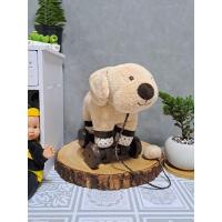 ราคา ตุ๊กตาน้องหมามีล้อสายลากจูง (25888502167)