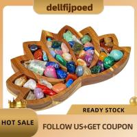 ราคา dellfijpoedwood Rock Bowl- ถาดแสดงคริสตัล-แสดงอัญมณี, Healing Stones-11" X 7" ที่วางคริสตัล (57309998728)