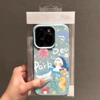 ราคา Seabed travel Van Pineapple เหมาะสําหรับ iPhone 17 Pro Ma/16 Pro (52659166765)