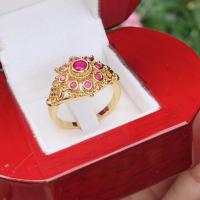 ราคา แหวนพลอยทับทิมแท้ ทรงฉัตรโบราณ ไซส์ 58 (5839279059)
