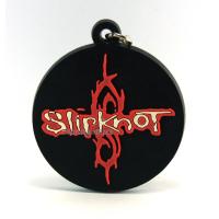 ราคา SLIPKNOT พวงกุญแจ ยาง ปั้มนูน สลิปน็อต ร็อค พังค์ เมทัล 2-3 วันรับของ SKT99 (1000999903)