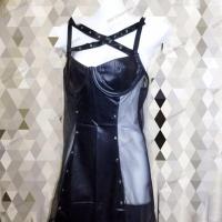 ราคา ชุดเดรสหนัง ชุดเดรสหนังเซ็กซี่ Sexy PU Leather Dress (20494335175)