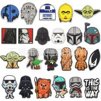 ราคา daddy jibbitz jibbitz crocs ของแทั jibbitz crocs อุปกรณ์ตกแต่งหัวเข็มขัด Star Wars Yoda สำหรับรองเท้าหัวเข็มขัดแบบดอกไม้ ทำเองได้ง่าย (48451418503)