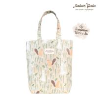 ราคา กระเป๋าถือใบเล็ก รุ่นซิป (มีหลายลายให้เลือก) ผ้าเคลือบกันน้ำแบบเนื้อด้าน (กว้าง 23.0 ซม. * สูง 24.5 ซม. * ฐาน 7.0 ซม.) (42777181567)