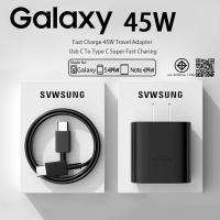ราคา 【ของแท้ 100%】ชาร์จเร็วสุด Samsung ชุดชาร์จ 45W หัวชาร์จเร็วซัมซุงของ type C สายชาร์จ type c (41712013141)