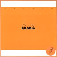 ราคา Rhodia Notebook No. 14 (A3+ 42×31.8cm) 80 sheets, graph ruled, water-resistant cover, perforated, PEFC certified, block Rhodia, orange, RHODIA cf38200. (28431331683)