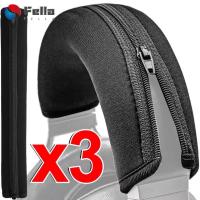 ราคา ตัวป้องกันชุดหูฟังสําหรับเล่นเกม | Neoprene แถบคาดศีรษะสําหรับ Audio-Technica M50X M40X, Extended Comfort Pad สําหรับ Long Sessions, สีดําหูฟังอุปกรณ์เสริม (45555093105)