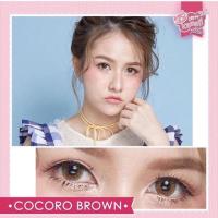 ราคา คอนแทคเลนส์ cocoro brown ค่าสายตาปกติ (664609663)